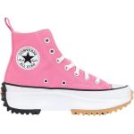 Różowe Białe Damskie Sneakers Run Star Hike Hi Converse