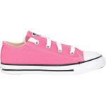 Różowe Niskie sneakersy dla dzieci na wiosnę marki Converse Chuck Taylor All Star w rozmiarze 21 