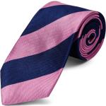 Wielokolorowe Krawaty męskie w paski klasyczne marki Trendhim 