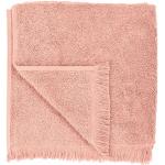 Przecenione Różowe Ręczniki frotte marki Blomus w rozmiarze 50x100 cm - Zrównoważony rozwój 