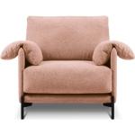 Różowe Fotele w nowoczesnym stylu z płyty MDF 