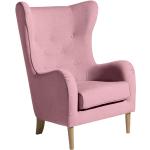 Przecenione Różowe Fotele w stylu retro marki Max Winzer 