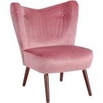 Różowe Fotele w nowoczesnym stylu marki Max Winzer 
