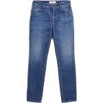 Niebieskie Jeansy z wysokim stanem dżinsowe marki Max Mara w rozmiarze L 