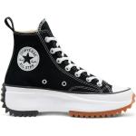 Czarne Wysokie sneakersy eleganckie marki Converse Run Star Hike w rozmiarze 38 