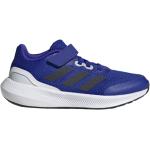 Niebieskie Buty do biegania dla dzieci marki adidas Runfalcon w rozmiarze 35 