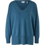 Niebieskie Swetry oversize damskie marki s.Oliver w rozmiarze M 