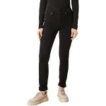 Czarne Jeansy z wysokim stanem damskie Skinny fit marki s.Oliver w rozmiarze XL 