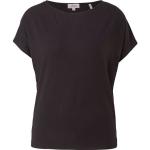 Czarne Koszulki damskie z krótkimi rękawami marki s.Oliver w rozmiarze M 
