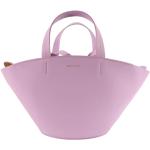 Fioletowe Shopper bags damskie w nowoczesnym stylu marki Patrizia Pepe 