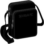Czarne Torby na ramię dla dzieci w paski sportowe Sevilla FC 