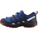 Niebieskie Buty do biegania dla dzieci sportowe marki Salomon XA Pro w rozmiarze 38 