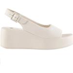 Białe Sandały skórzane plecione eleganckie na lato marki Högl w rozmiarze 41 