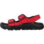 Czerwone Sandały dla chłopców eleganckie na lato marki Birkenstock w rozmiarze 25 