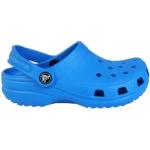 Niebieskie Sandały antypoślizgowe dla dzieci na lato marki Crocs w rozmiarze 34 