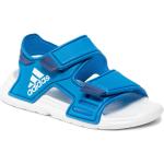Przecenione Niebieskie Sandały męskie na lato marki adidas Performance w rozmiarze 31 