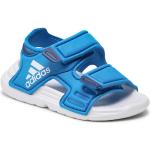 Niebieskie Sandały męskie na lato marki adidas Performance w rozmiarze 19 