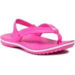 Różowe Sandały antypoślizgowe damskie na lato marki Crocs 
