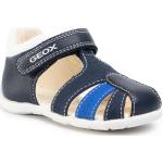 Granatowe Sandały damskie na lato marki Geox w rozmiarze 18 