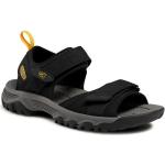 Przecenione Czarne Sandały trekkingowe męskie sportowe na lato marki Keen w rozmiarze 42 