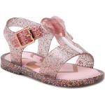 Przecenione Różowe Sandały damskie na lato marki Melissa w rozmiarze 24 