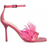 Różowe Sandały na wysokim obcasie damskie eleganckie na lato marki Liu Jo w rozmiarze 41 
