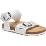 Przecenione Białe Sandały skórzane damskie na lato marki Primigi w rozmiarze 27 