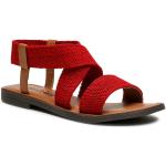 Przecenione Czerwone Sandały damskie na lato marki REFRESH w rozmiarze 36 