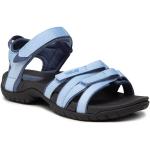 Przecenione Niebieskie Sandały sportowe damskie sportowe na lato marki Teva w rozmiarze 36 
