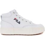 Białe Sneakersy damskie syntetyczne marki Fila Sandblast w rozmiarze 40 