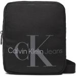 Przecenione Czarne Saszetki na ramię męskie dżinsowe marki Calvin Klein Jeans 