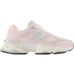 Różowe Sneakersy sznurowane damskie syntetyczne marki New Balance 9060 w rozmiarze 38 