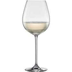 Schott Zwiesel Uniwersalne kieliszki do wina Vinos (zestaw 4 szt.), pełne wdzięku kieliszki do wina czerwonego i białego, nadają się do mycia w zmywarce, Made in Germany (nr art. 130011)