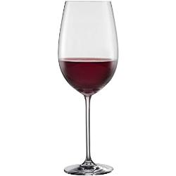 Schott Zwiesel Bordeaux kieliszki do czerwonego wina Vinos (zestaw 4 szt.), pełne wdzięku kieliszki do czerwonego wina, nadają się do mycia w zmywarce, Made in Germany (nr art. 130009)