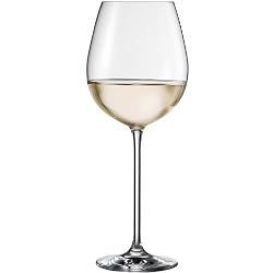 Schott Zwiesel Kieliszki do białego wina Vinos (zestaw 4 szt.), wdzięczne kieliszki do białego wina, nadają się do mycia w zmywarce, Made in Germany (nr art. 130012)