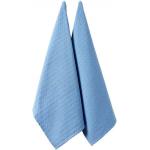Niebieskie Ręczniki - 2 sztuki marki Ladelle w rozmiarze 50x70 cm 