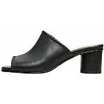 Czarne Sandały na wysokim obcasie damskie gładkie na lato marki Selected Selected Femme w rozmiarze 39 