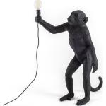 Seletti :: Lampa stołowa Monkey Standing Outdoor czarna