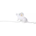 Białe Lampy z motywem myszy marki Seletti 