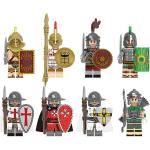 Figurki do zabawy o tematyce rycerzy i zamków 