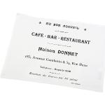 Serweta / podkładka French Home - Cafe Bar - biała