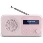 Różowe Radioodtwarzacze marki Sharp Bluetooth 