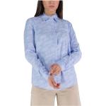 Niebieskie Koszule damskie marki Guess w rozmiarze XL 