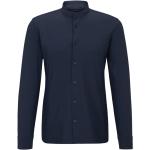 Niebieskie Koszule typu slim męskie do prania w pralce w stylu casual marki HUGO BOSS BOSS w rozmiarze XL 