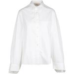 Białe Koszule z długim rękawem damskie eleganckie bawełniane marki JUCCA w rozmiarze S 