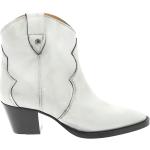 Białe Botki kowbojki damskie marki DONDUP w rozmiarze 39 