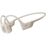 Beżowe Słuchawki bezprzewodowe Bluetooth 