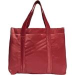 Czerwone Shopper bags damskie eleganckie marki adidas 