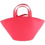 Różowe Shopper bags damskie marki Patrizia Pepe 