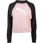 Różowe Bluzy sportowe damskie sportowe marki Puma 